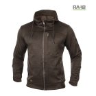 3D Breathe felső S-4XL-ig - barna melange