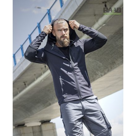 Breeffidry STRETCH softshell kabát - fekete