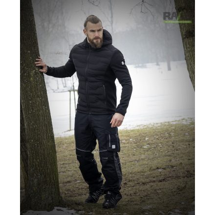 Kötött/steppelt dzseki ARDON®NYPAXX® - fekete