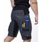 4X stretch rövidnadrág - sötétszürke