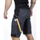 4X stretch rövidnadrág - sötétszürke