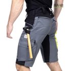 4X stretch rövidnadrág - világosszürke