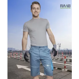 SUMMER Rövid munkásnadrág -világos szürke