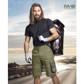SUMMER Rövid munkásnadrág -khaki