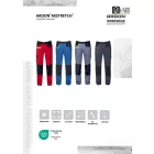 Sztreccs gyermek munkanadrág - kék