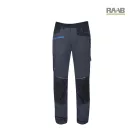 Sztreccs gyermek munkanadrág - sötétszürke