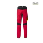 Sztreccs gyermek munkanadrág - piros