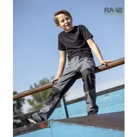 Sztreccs gyermek munkanadrág - szürke