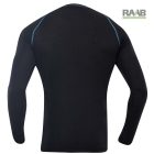 SPRINGI hosszú ujjú funkcionális felső fekete-kék