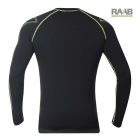 LYTANIX hőszabályozó hosszú ujjú felső fekete-zöld