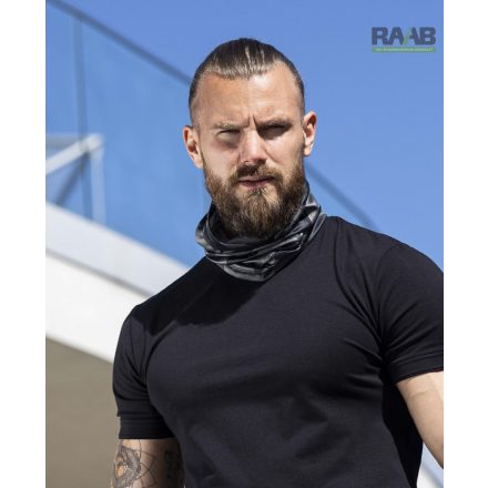 CITYCONIC Többfunkciós kendő/nyaksál fekete camo-terep színben