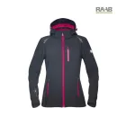 Floret softshell kabát fekete-rózsaszín