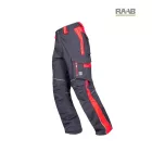 NEON munkanadrág 170-175 cm magas személyekre -szürke-piros