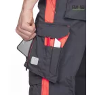 NEON kantáros nadrág 170-175 cm magas személyekre -fekete-sárga