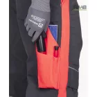 NEON kantáros nadrág 170-175 cm magas személyekre -fekete-sárga
