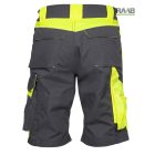 ARDON®NEON fekete-sárga rövidnadrág