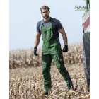 URBAN+ Kantáros nadrág 170-175cm magas személyekre -zöld