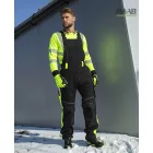 NEON WINTER Kantáros nadrág -fekete-sárga