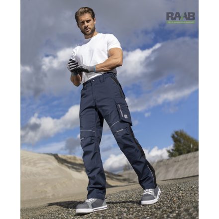 URBAN+ Derekas nadrág 183-190cm magas személyekre -sötétkék