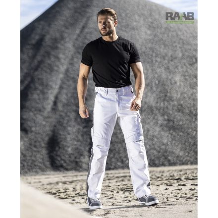 URBAN+ Derekas nadrág 170-175cm magas személyekre -fehér