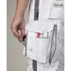 URBAN+ Kantáros nadrág 170-175cm magas személyekre -fehér