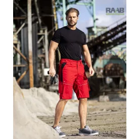 URBAN+ rövidnadrág - élénk piros