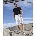 URBAN+ festő rövidnadrág - fehér