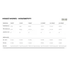 URBAN+ Kantáros nadrág 183-190cm magas személyekre -sötétszürke