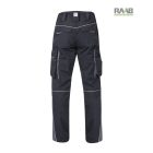 URBAN+ Derekas nadrág 170-175cm magas személyekre -fekete