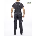 URBAN+ Kantáros nadrág 170-175cm magas személyekre -fekete