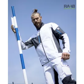4X stretch munkakabát - fehér, festő