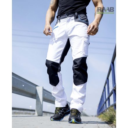 4X stretch derekas nadrág - fehér