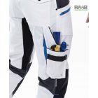 4X stretch derekas nadrág - fehér