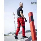 4X stretch derekas nadrág - piros