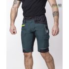 4X stretch rövidnadrág - sötétzöld