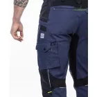 4X stretch kantáros nadrág - sötétkék