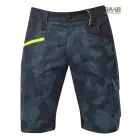 CREATRON® sztreccs camo rövidnadrág zöld-terep