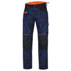 PLATMACO® camo kék derekas nadrág