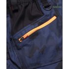 CREATRON® sztreccs camo rövidnadrág kék-terep