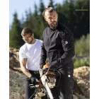 4X stretch munkakabát - fekete