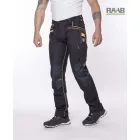 CREATRON® fekete-neon munkanadrág