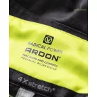 CREATRON® fekete-neon munkanadrág