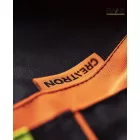 CREATRON® fekete-neon munkanadrág