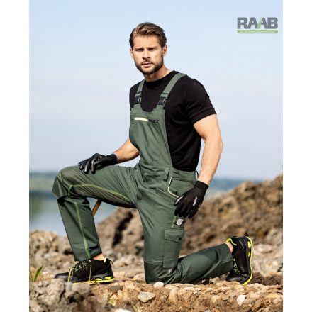 CREATRON® Khaki kantáros nadrág