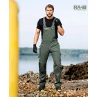 CREATRON® Khaki kantáros nadrág
