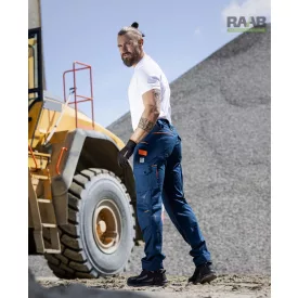 CREATRON® kék-neon munkanadrág