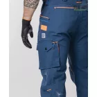 CREATRON® kék-neon munkanadrág