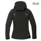 CREATRON XS-5XL-ig női softshell kabát - Fekete-rózsaszín