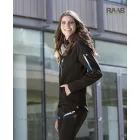 CREATRON XS-5XL-ig női softshell kabát - Fekete-kék
