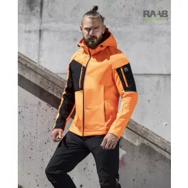 CITYCONIC Hi-vis narancs softshell kabát